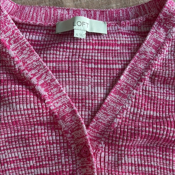 Pink Knit Cardigan - Picture 2 of 4